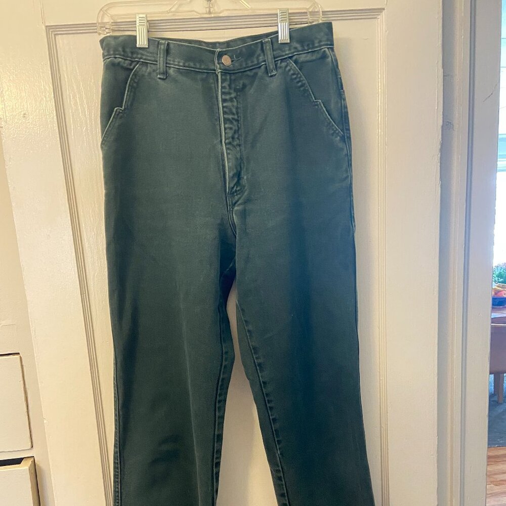 Vintage Western Detail Emerald Wranglers